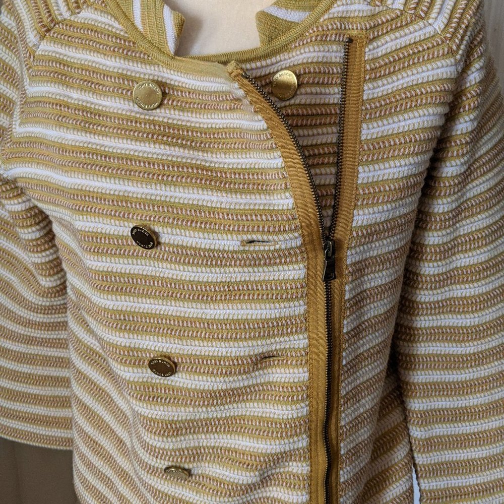 Tory Burch Double-Breasted Zip-Up Cardigan